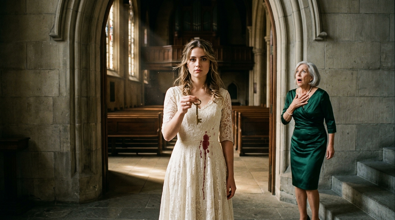 FULL STORY: My future mother-in-law poured red wine over my late mother’s handmade wedding dress ten minutes before the ceremony